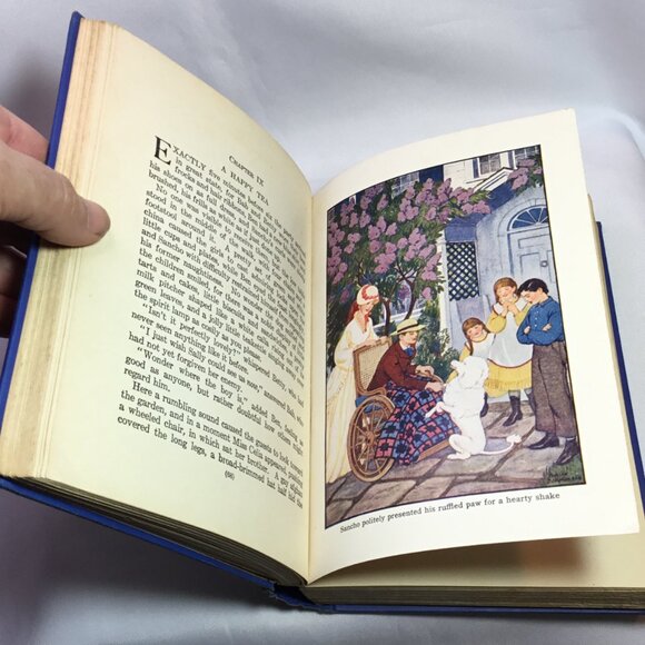 Louisa May Alcott Under The Lilacs Vintage Book Illustrated By Eunice Stephenson - Picture 9 of 12